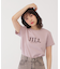 オーガニックコットンフロッキーロゴTシャツ