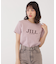 オーガニックコットンフロッキーロゴTシャツ
