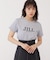 オーガニックコットンフロッキーロゴTシャツ