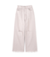 ダメージデニムスリットワイドパンツ