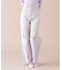 ダメージデニムスリットワイドパンツ