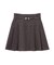 バックルベルト付プリーツミニスカート
