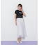 ショート丈刺繍ロゴTシャツオーガニックコットン