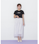 ショート丈刺繍ロゴTシャツオーガニックコットン