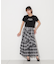 ショート丈刺繍ロゴTシャツオーガニックコットン