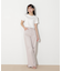 ショート丈刺繍ロゴTシャツオーガニックコットン