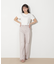 ショート丈刺繍ロゴTシャツオーガニックコットン