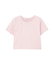 ショート丈刺繍ロゴTシャツオーガニックコットン