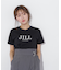 刺繍ロゴTシャツオーガニックコットン