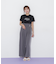刺繍ロゴTシャツオーガニックコットン