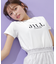 刺繍ロゴTシャツオーガニックコットン