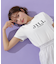 刺繍ロゴTシャツオーガニックコットン