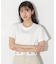刺繍ロゴTシャツオーガニックコットン