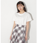 刺繍ロゴTシャツオーガニックコットン