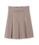 ベーシックツイルプリーツミニスカート