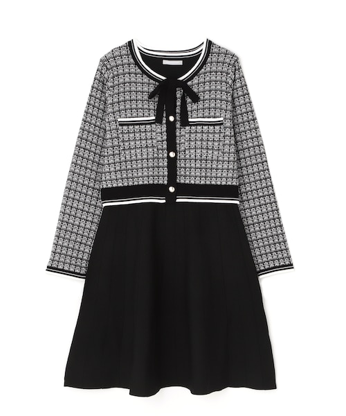 ツイードミニセットアップワンピース ツイードミニセットアップワンピース | JILL by JILL STUART