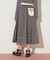 「Dickies × JILL by JILL STUART」別注ステッチロングスカート