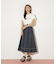 「Dickies × JILL by JILL STUART」別注ステッチロングスカート