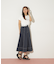 「Dickies × JILL by JILL STUART」別注ステッチロングスカート