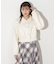 フェイクレザーショートブルゾン