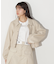 フェイクレザーショートブルゾン