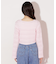 ビジュー付きカギ編みアンサンブル
