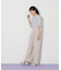半袖ジャガードニット