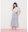サイドレースアップデニムマーメイドスカート