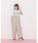 バルーンフリルキャミ付きニットセット