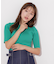 メタルプレートリブニット