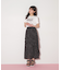 ティアードラッフルスカート
