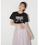 ビッグリボンロゴ刺繍Tシャツ