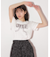 ビッグリボンロゴ刺繍Tシャツ