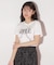ビッグリボンロゴ刺繍Tシャツ