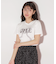 ビッグリボンロゴ刺繍Tシャツ