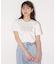 ビッグリボンロゴ刺繍Tシャツ