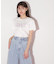 ビッグリボンロゴ刺繍Tシャツ
