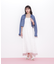 ショルダーリボンワンピース
