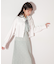 サイドリボンショート丈シャツ