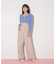 アイレットリブスカラップカーディガン
