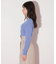 アイレットリブスカラップカーディガン