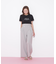 オーガニックコットンビジューロゴTシャツ