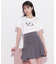 オーガニックコットンビジューロゴTシャツ