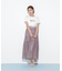 オーガニックコットンビジューロゴTシャツ