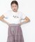 オーガニックコットンビジューロゴTシャツ