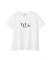 オーガニックコットンビジューロゴTシャツ