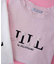 オーガニックコットンビジューロゴTシャツ