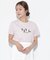 オーガニックコットンビジューロゴTシャツ