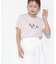 オーガニックコットンビジューロゴTシャツ