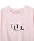 オーガニックコットンビジューロゴTシャツ
